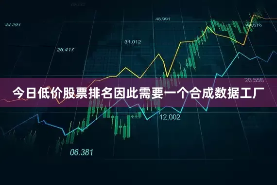 今日低价股票排名因此需要一个合成数据工厂