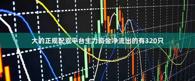 大的正规配资平台主力资金净流出的有320只