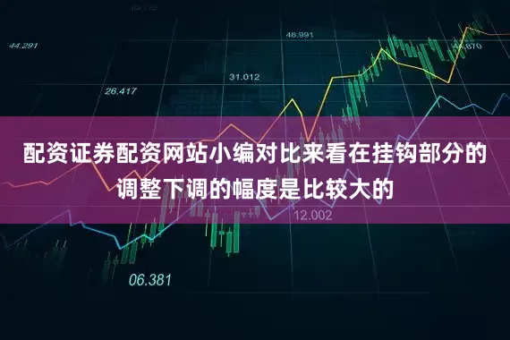 配资证券配资网站小编对比来看在挂钩部分的调整下调的幅度是比较大的